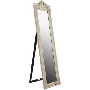 Orsina Sleek Champagne Floor Mirror Versatile Large Free Standing Mirror, Functional Full Length Floor Mirror in Gold Gold Orsina Sleek Champagne Floor Mirror Versatile Large Free Standing Mirror, Functional Full Length Floor Mirror in Gold Gold