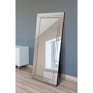MirrorOutlet Double Bevel Large Modern Venetian Cheval Mirror 5Ft7X1Ft11 170X58cm in Silver Size: 1 Pack Silver 1 Pack MirrorOutlet Double Bevel Large Modern Venetian Cheval Mirror 5Ft7X1Ft11 170X58cm in Silver Size: 1 Pack Silver 1 Pack