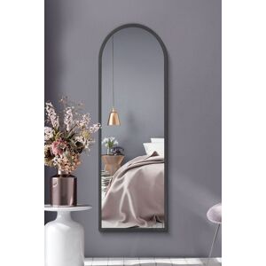 MirrorOutlet Black Metal Framed Window Arched Wall or Mantle Mirror(174 X 85CM) Size: 1 Pack Black 1 Pack MirrorOutlet Black Metal Framed Window Arched Wall or Mantle Mirror(174 X 85CM) Size: 1 Pack Black 1 Pack