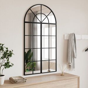Berkfield Home Wall Mirror Black 60x110 cm Arch Iron Black 60x110 cm Berkfield Home Wall Mirror Black 60x110 cm Arch Iron Black 60x110 cm