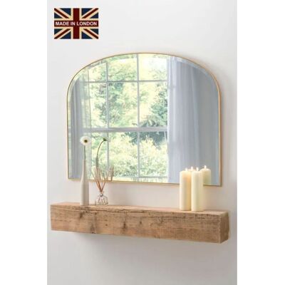 Yearn Yearn Arched Mantle Mirror Gold - Mirror Yearn Yearn Arched Mantle Mirror Gold - Mirror