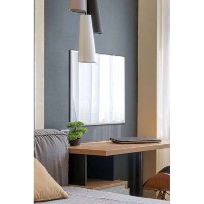 MirrorOutlet Single Bevelled Venetian Mirror - 68 x 58CM - Clear Mirror MirrorOutlet Single Bevelled Venetian Mirror - 68 x 58CM - Clear Mirror