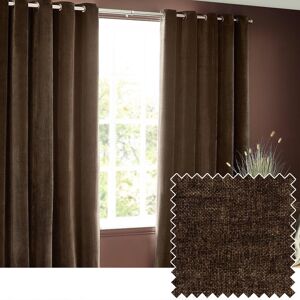 Yard Heavy Chenille Woven Velvet Eyelet Curtain