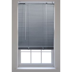 Furnished Grey PVC 25mm Slat Venetian Blinds - Trimmable Window Blinds for Home & Office Size: 160 cm width x 150 cm drop Grey 160 cm width x 150 cm drop Furnished Grey PVC 25mm Slat Venetian Blinds - Trimmable Window Blinds for Home & Office Size: 160 cm width x 150 cm drop Grey 160 cm width x 150 cm drop