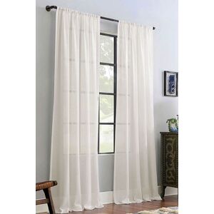 Living and Home 2 Panels Ivory White Rod Pocket Voile Panel Sheer Curtains for Bedroom Living Room, 183cm L x 117cm W Size: 183 cm L x 117 cm W Ivory 183 cm L x 117 cm W Living and Home 2 Panels Ivory White Rod Pocket Voile Panel Sheer Curtains for Bedroom Living Room, 183cm L x 117cm W Size: 183 cm L x 117 cm W Ivory 183 cm L x 117 cm W