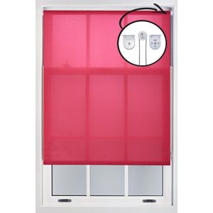 Furnished Fuchsia Pink Daylight Roller Blinds with Metal Fittings - Trimmable Window Shade Size: 115 cm width x 210 cm drop Fuchsia 115 cm width x 210 cm drop Furnished Fuchsia Pink Daylight Roller Blinds with Metal Fittings - Trimmable Window Shade Size: 115 cm width x 210 cm drop Fuchsia 115 cm width x 210 cm drop