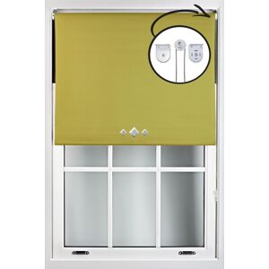 Furnished Green Blackout Roller Blind with Triple Diamond Eyelets & Metal Fittings Size: 185 cm width x 165 cm drop Green 185 cm width x 165 cm drop Furnished Green Blackout Roller Blind with Triple Diamond Eyelets & Metal Fittings Size: 185 cm width x 165 cm drop Green 185 cm width x 165 cm drop