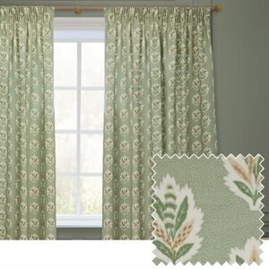 Sanderson Sage Sessile Leaf Curtains - Curtains Sanderson Sage Sessile Leaf Curtains - Curtains