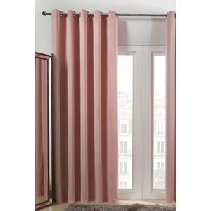 OHS Pair of Thermal Ready Made Eyelet Blackout Curtains in Baby Pink Size: 117 cm width x 183 cm drop Baby Pink 117 cm width x 183 cm drop OHS Pair of Thermal Ready Made Eyelet Blackout Curtains in Baby Pink Size: 117 cm width x 183 cm drop Baby Pink 117 cm width x 183 cm drop