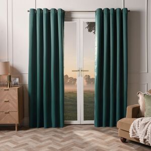 Dreamscene - Thermal - Dark Green - 228x228 cm - Curtains Dreamscene - Thermal - Dark Green - 228x228 cm - Curtains