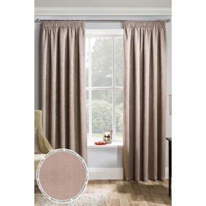 Enhanced Living 'Matrix' Latte - Tape Top Thermal Noise Reducing Dim Out Curtains - Pair in Natural Size: 117 cm width x 183 cm drop Natural 117 cm width x 183 cm drop Enhanced Living 'Matrix' Latte - Tape Top Thermal Noise Reducing Dim Out Curtains - Pair in Natural Size: 117 cm width x 183 cm drop Natural 117 cm width x 183 cm drop