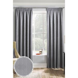 Enhanced Living 'Matrix' Grey - Tape Top Thermal Noise Reducing Dim Out Curtains - Pair Size: 168 cm width x 137 cm drop Grey 168 cm width x 137 cm drop Enhanced Living 'Matrix' Grey - Tape Top Thermal Noise Reducing Dim Out Curtains - Pair Size: 168 cm width x 137 cm drop Grey 168 cm width x 137 cm drop