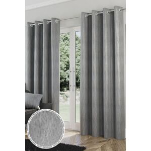 Enhanced Living 'Goodwood' Silver - Thermal, Energy Saving, Dimout Eyelet Pair of Curtains with Wave Pattern Size: 117 cm width x 183 cm drop Silver 117 cm width x 183 cm drop Enhanced Living 'Goodwood' Silver - Thermal, Energy Saving, Dimout Eyelet Pair of Curtains with Wave Pattern Size: 117 cm width x 183 cm drop Silver 117 cm width x 183 cm drop
