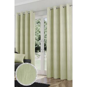 Enhanced Living 'Goodwood' Green - Thermal, Energy Saving, Dimout Eyelet Pair of Curtains with Wave Pattern Size: 117 cm width x 183 cm drop Green 117 cm width x 183 cm drop Enhanced Living 'Goodwood' Green - Thermal, Energy Saving, Dimout Eyelet Pair of Curtains with Wave Pattern Size: 117 cm width x 183 cm drop Green 117 cm width x 183 cm drop