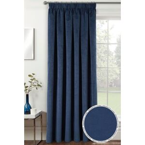 Enhanced Living Velvet, Supersoft, 100% Blackout, Thermal Door Curtain with Tape Top in Blue Size: 168 cm width x 214 cm drop Blue 168 cm width x 214 cm drop Enhanced Living Velvet, Supersoft, 100% Blackout, Thermal Door Curtain with Tape Top in Blue Size: 168 cm width x 214 cm drop Blue 168 cm width x 214 cm drop