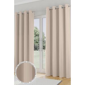 Enhanced Living - Nightfall Plain Supersoft Thermal Eyelet Curtains - 168x183 cm - Thermal Blockout Curtains Enhanced Living - Nightfall Plain Supersoft Thermal Eyelet Curtains - 168x183 cm - Thermal Blockout Curtains