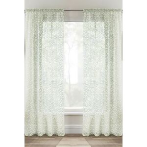 Tyrone Textiles Willow Leaf Print Linen-Look Voile Panel - Pair in Green Size: 140 cm width x 137 cm drop Green 140 cm width x 137 cm drop Tyrone Textiles Willow Leaf Print Linen-Look Voile Panel - Pair in Green Size: 140 cm width x 137 cm drop Green 140 cm width x 137 cm drop