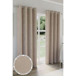 Enhanced Living 'Austin' Natural 100% Blackout, Thermal, Linen Look Pair of Eyelet Curtains Size: 117 cm width x 137 cm drop Natural 117 cm width x 137 cm drop Enhanced Living 'Austin' Natural 100% Blackout, Thermal, Linen Look Pair of Eyelet Curtains Size: 117 cm width x 137 cm drop Natural 117 cm width x 137 cm drop