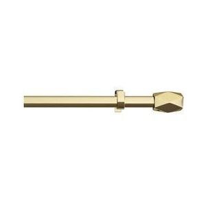 New Edge Blinds 16-19mm Tetra Eyelet Metal Curtain Pole - Gold Size: 120 cm - 210 cm Gold 120 cm - 210 cm New Edge Blinds 16-19mm Tetra Eyelet Metal Curtain Pole - Gold Size: 120 cm - 210 cm Gold 120 cm - 210 cm