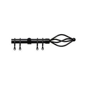 New Edge Blinds 16-19mm Metal Crown Final Metal Curtain Pole Set - Black Size: 150 cm - 280 cm Black 150 cm - 280 cm New Edge Blinds 16-19mm Metal Crown Final Metal Curtain Pole Set - Black Size: 150 cm - 280 cm Black 150 cm - 280 cm