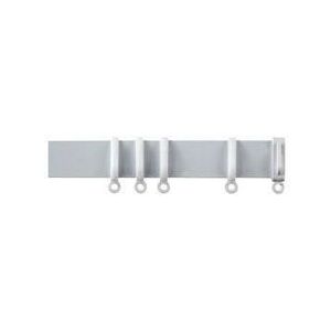New Edge Blinds White Straight PVC Curtain Track Size: 85 cm White 85 cm New Edge Blinds White Straight PVC Curtain Track Size: 85 cm White 85 cm