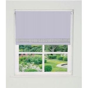 New Edge Blinds Straight Diamante Edge Border Blackout Roller Blind 165cm Drop in White Size: 180 cm width x 165 cm drop White 180 cm width x 165 cm drop New Edge Blinds Straight Diamante Edge Border Blackout Roller Blind 165cm Drop in White Size: 180 cm width x 165 cm drop White 180 cm width x 165 cm drop