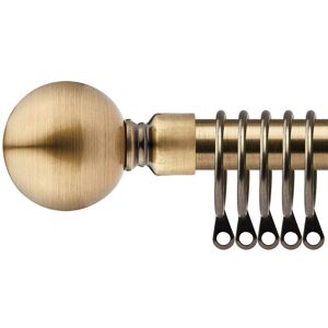 New Edge Blinds 16-19mm Sphere Extendable Durable Metal Curtain Pole Set in Bronze Size: 120 cm - 210 cm Bronze 120 cm - 210 cm New Edge Blinds 16-19mm Sphere Extendable Durable Metal Curtain Pole Set in Bronze Size: 120 cm - 210 cm Bronze 120 cm - 210 cm