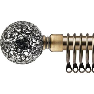 New Edge Blinds 16-19mm Mirrored Extendable Durable Metal Curtain Pole Set in Bronze Size: 120 cm - 210 cm Bronze 120 cm - 210 cm New Edge Blinds 16-19mm Mirrored Extendable Durable Metal Curtain Pole Set in Bronze Size: 120 cm - 210 cm Bronze 120 cm - 210 cm