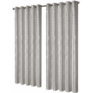 New Edge Blinds Geometric Sparkle Blackout Curtains in Natural, 167cm x 137cm in Light Beige Size: 167 cm width x 183 cm drop Light Beige 167 cm width x 183 cm drop New Edge Blinds Geometric Sparkle Blackout Curtains in Natural, 167cm x 137cm in Light Beige Size: 167 cm width x 183 cm drop Light Beige 167 cm width x 183 cm drop