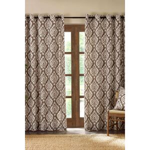 Pineapple Elephant Suri Natural Eyelet Curtains - Eyelet Curtains Pineapple Elephant Suri Natural Eyelet Curtains - Eyelet Curtains
