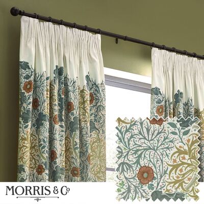 William Morris Morris & Co. - Seaweed - Velvet - Pencil Pleat - Curtains William Morris Morris & Co. - Seaweed - Velvet - Pencil Pleat - Curtains
