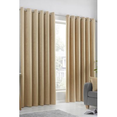 Fusion Strata Mustard Triple-Woven Dimout Curtains - Curtains Fusion Strata Mustard Triple-Woven Dimout Curtains - Curtains