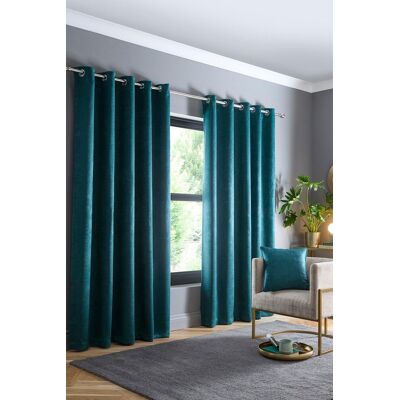 Fusion Strata Forest Green Curtains - Curtains Fusion Strata Forest Green Curtains - Curtains