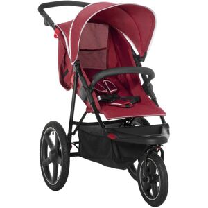 HOMCOM Lightweight Running Pushchair with Fully Reclining From Birth to 3 Years