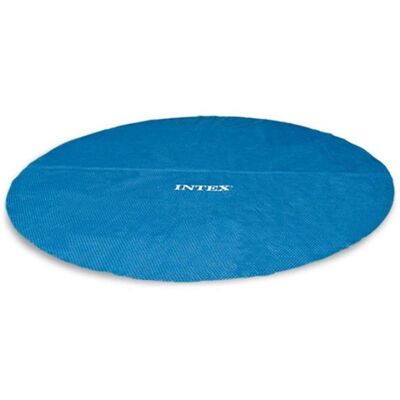 Intex Swimming Pool Cover for 12ft Pool in Blue Size: 1.25kg Blue 1.25kg Intex Swimming Pool Cover for 12ft Pool in Blue Size: 1.25kg Blue 1.25kg