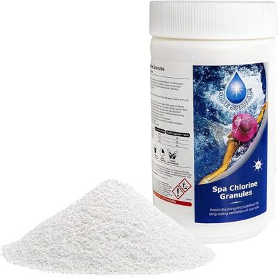 Shatchi Chlorine Granules for Hot Tubs & Pools - 1kg to 10kg in White Size: 2 Pack White 2 Pack Shatchi Chlorine Granules for Hot Tubs & Pools - 1kg to 10kg in White Size: 2 Pack White 2 Pack