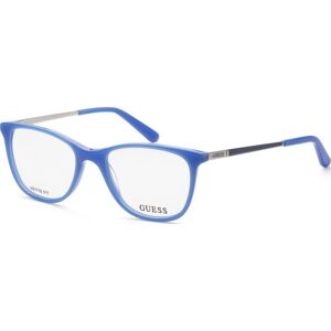 Guess Women's GU2566-084-49 Fashion Pair Of Glasses in Blue Blue Guess Women's GU2566-084-49 Fashion Pair Of Glasses in Blue Blue