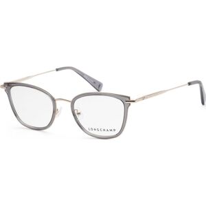 Longchamp Women's LO2145-020 Fashion Pair Of Glasses in Grey Grey Longchamp Women's LO2145-020 Fashion Pair Of Glasses in Grey Grey