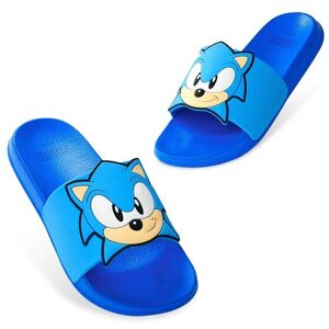 Sonic the Hedgehog Boy's Sonic Sliders in Blue Size: Infant 12.5 Blue Infant 12.5 Sonic the Hedgehog Boy's Sonic Sliders in Blue Size: Infant 12.5 Blue Infant 12.5