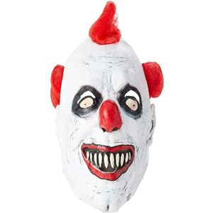 Smiffys White Red Adult Clown Mask - Costume mask Smiffys White Red Adult Clown Mask - Costume mask