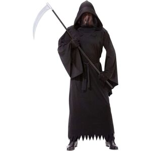 Shatchi Women's Halloween Costume Grim Reaper Phantom of Darkness Fancy Dress Party Outfit One Size Fit, Black Black Shatchi Women's Halloween Costume Grim Reaper Phantom of Darkness Fancy Dress Party Outfit One Size Fit, Black Black