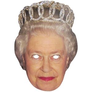 Shatchi Queen Elizabeth Face Mask Royal Family Event Celebrity Birthday Fancy Dress Do Hen Party Girls in Natural Natural Shatchi Queen Elizabeth Face Mask Royal Family Event Celebrity Birthday Fancy Dress Do Hen Party Girls in Natural Natural