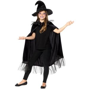 Smiffys Witch Sparkly Costume Accessory Set in Black Black One Size Smiffys Witch Sparkly Costume Accessory Set in Black Black One Size