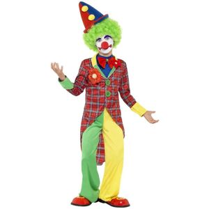 Smiffys Clown Costume Set in Dark Red Size: 10-12 Years Dark Red 10-12 Years Smiffys Clown Costume Set in Dark Red Size: 10-12 Years Dark Red 10-12 Years