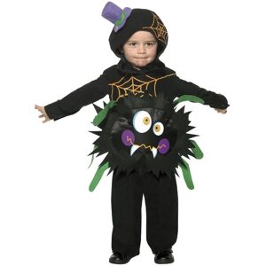 Smiffys Crazy Spider Halloween Costume in Black Size: 1-2 Years Black 1-2 Years Smiffys Crazy Spider Halloween Costume in Black Size: 1-2 Years Black 1-2 Years