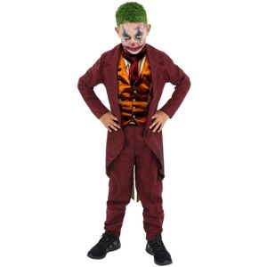 Smiffys Boy's Gothic Venetian Harlequin Costume Set in Red Size: 4-6 Years Red 4-6 Years Smiffys Boy's Gothic Venetian Harlequin Costume Set in Red Size: 4-6 Years Red 4-6 Years