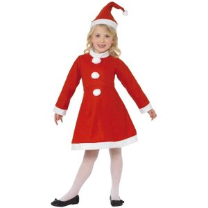 Smiffys Girl's Santa Claus Costume Set in Red Size: 7-9 Years Red 7-9 Years Smiffys Girl's Santa Claus Costume Set in Red Size: 7-9 Years Red 7-9 Years