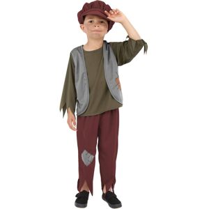 Smiffys Boy's Poor Victorian Costume Set in Dark Green Size: 7-9 Years Dark Green 7-9 Years Smiffys Boy's Poor Victorian Costume Set in Dark Green Size: 7-9 Years Dark Green 7-9 Years