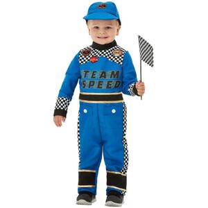 Smiffys Boy's Team Speed Racing Driver Costume Set in Blue Size: 1-2 Years Blue 1-2 Years Smiffys Boy's Team Speed Racing Driver Costume Set in Blue Size: 1-2 Years Blue 1-2 Years