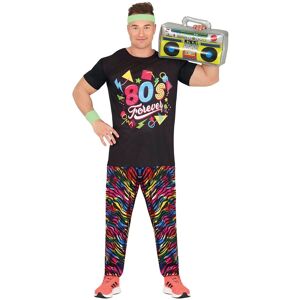Fiestas Guirca Fancy Dress Adult Rainbow 80S Lover Size: Medium Multicolor M Fiestas Guirca Fancy Dress Adult Rainbow 80S Lover Size: Medium Multicolor M